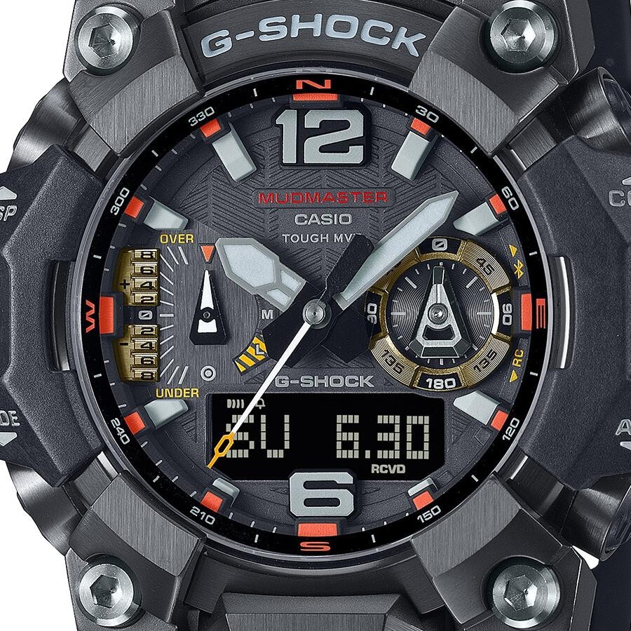 Pre-owned Casio G-shock Gwg-b1000ec-1ajf Mudmaster Radio Solar Men's Watch Japan