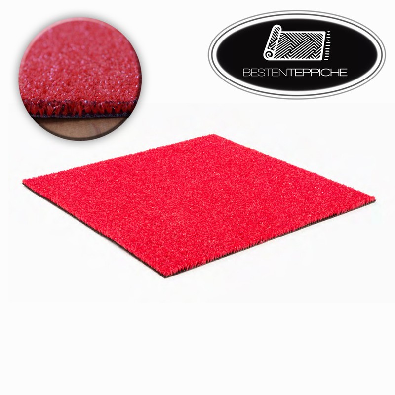 Gazon Artificiel Tapis Squash Edge SautÃ© Rouge Herbe, Essuie-Glace, Rasengarten