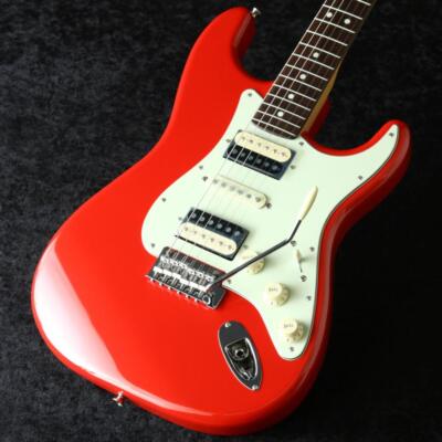 ギター Fender 2024 HSS Stratocaster Modena Red Fender 2024 Collection Made in Japan Hybrid II Stratocaster