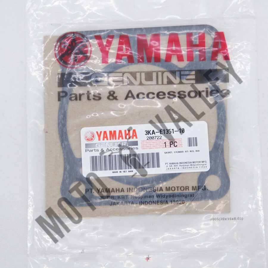 Genuine Yamaha RX King 135 2002-2008 Lower Gasket Cylinder Head 3KA-E1351-10
