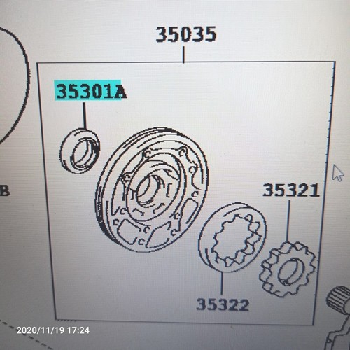 OEM A/T Torque Converter Oil Seal Fit For Toyota Highlander 2001-2013 9031138083