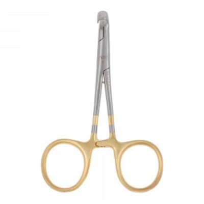 Dr. Slick ''Slick Release'', curved, Clamp/Forcept Stainless Steel - NEW