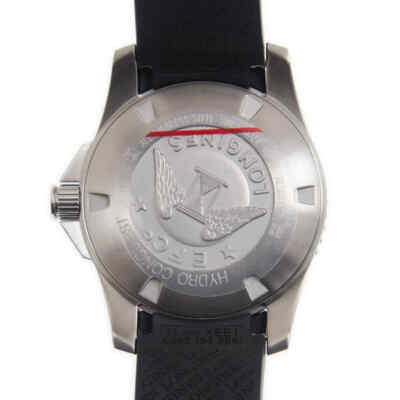 Pre-owned Longines Hydroconquest Automatic Black Dial 41 Mm Men's Watch L37814569