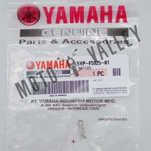 Genuine Parts Yamaha YZF R3/MT-03 2015-2025 Rear Brake Pads Clip 5YP-F5925-01