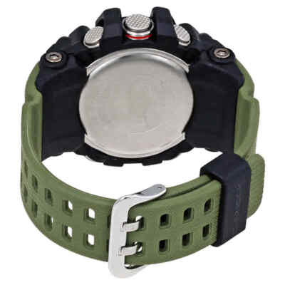 Pre-owned Casio G-shock Mudmaster Gg-1000-1a3 Twin Sensor Men's Watch - Green