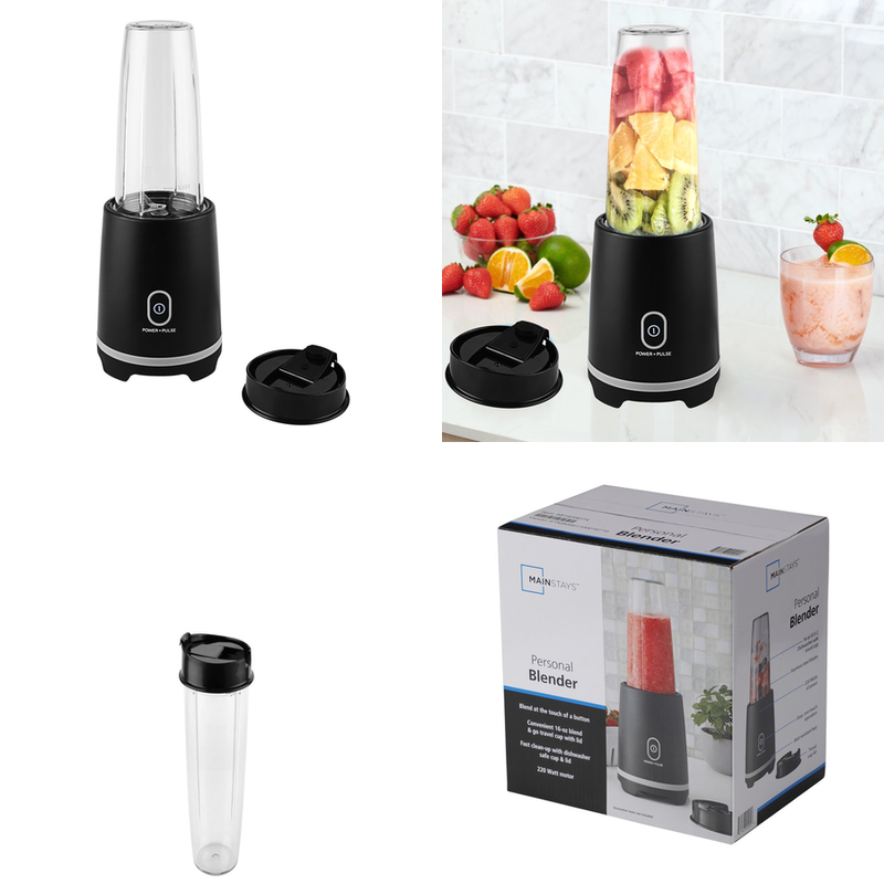 Single Serve Personal Blender 16 Oz Jar, Travel