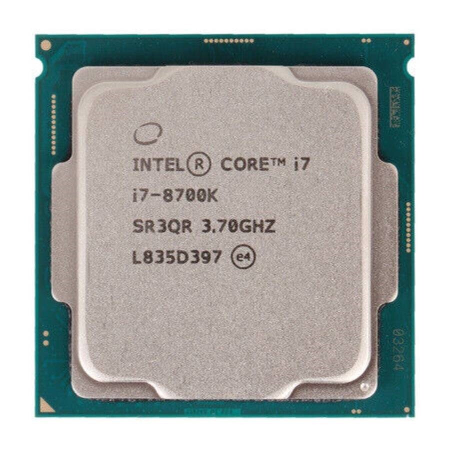 Intel Core i7-8700K 8th Gen 3.7GHz 4.7GHz 6 Cores LGA1151 SR3QR