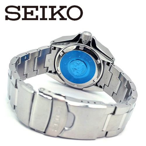 Pre-owned Seiko Prospex King Samurai Black Srpe35k1 Automatic Sapphire Watch