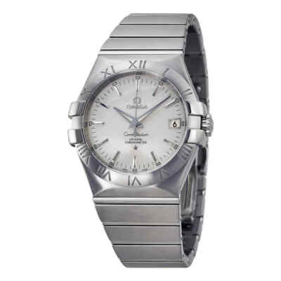 Omega Constellation 09 Silver Dial Mens Watch 123.10.35.20.02.001