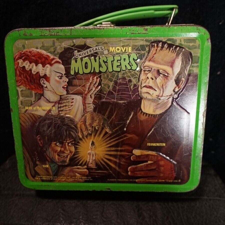 Frankenstein | Vintage 1979 Universal Movie Monsters Aladdin Frankenstein | Vintage 1979 Universal Movie Monsters Aladdin