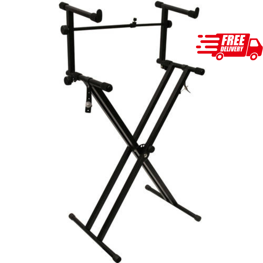 Heavy Duty Universal 2-Tier Keyboard Stand Adapter NEW Free Shipping