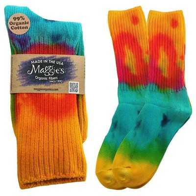 

Классические носки Maggies Organics Crew Socks Tie Dye, 1 пара в упаковке, Not available