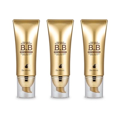 Deoproce Snail Galac-Tox Pearl Shining BB No.23 SPF50+ PA+++ 40g*3Pcs FREE SHIP