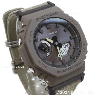 Pre-owned Casio G-shock Ga-b2100ct-5ajf Food Textile Truecotton Analog Digital Men Watch