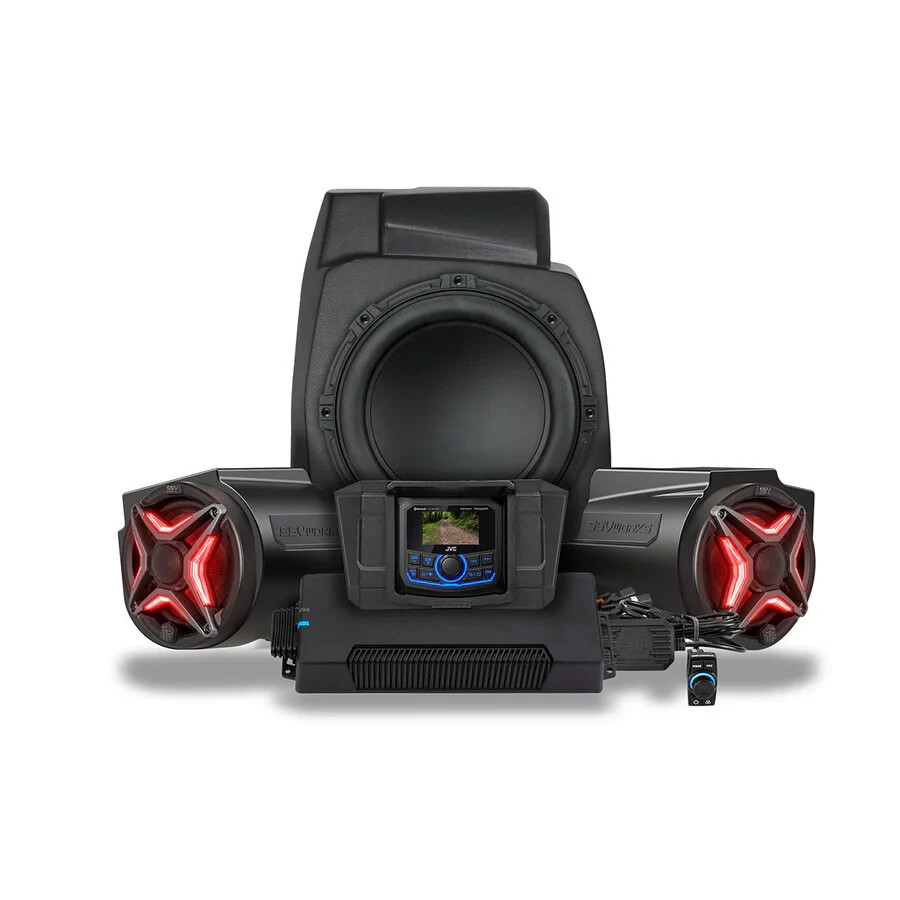 SSV Works '20-'24 Polaris RZR PRO Series Phase-3 V-Spec 3-Speaker System w/JVC