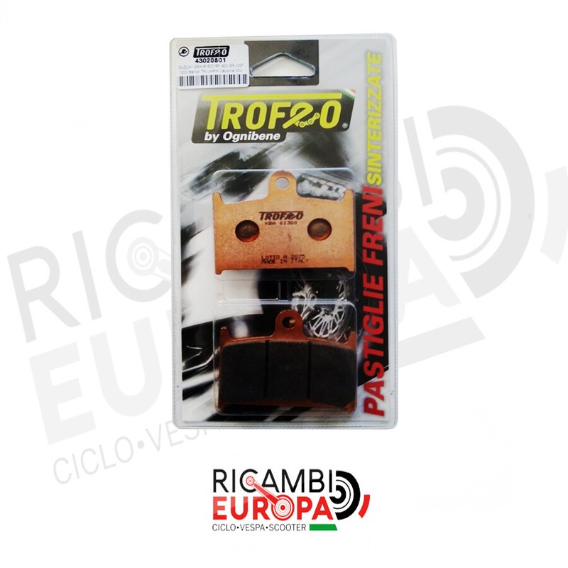 Plaquettes Avant Pour Victory Hammer 1634 2008- 1634cc Ognibene 43020801