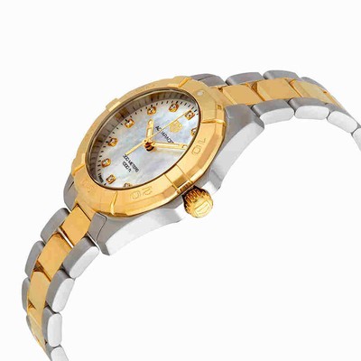 Pre-owned Tag Heuer Aquaracer Diamond Ladies Watch Wbd1322.bb0320