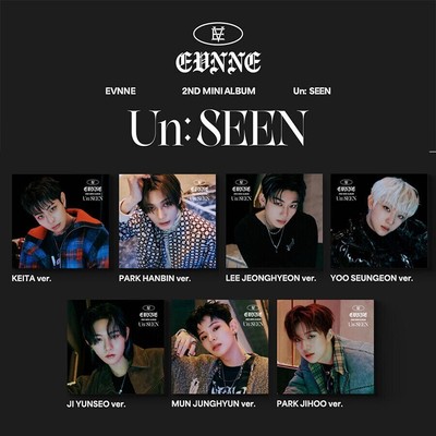 EVNNE [UN: SEEN] 2nd Mini Album DIGIPACK YOO SEUNGEON Ver/CD+Book+Poster+Card