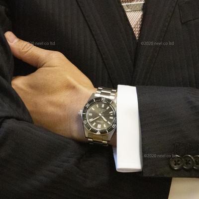 Pre-owned Seiko Prospex Scuba Diver's Men's Watch Sbdc101 Black Wristwatches