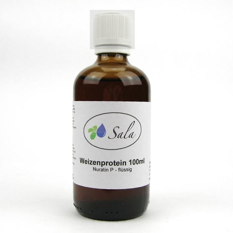 Sala Weizenprotein Nuratin P FlÃ¼Ssig 100 Ml Glasflasche