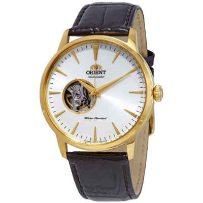 Orient Esteem II Open Heart Automatic White Dial Men's Watch FAG02003W0