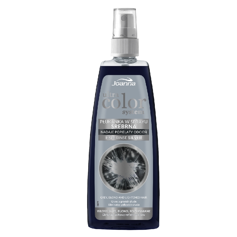Joanna Ultra Color System Hair Rinse Toner Spray Silver Mist No