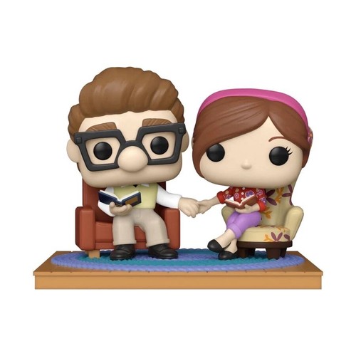 Funko Pop Disney 100 Moment UP CARL & ELLIE Reading #1338 Bo