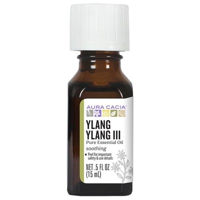 Эфирное масло Aura Cacia Ylang Ylang III 0,5 унции масла