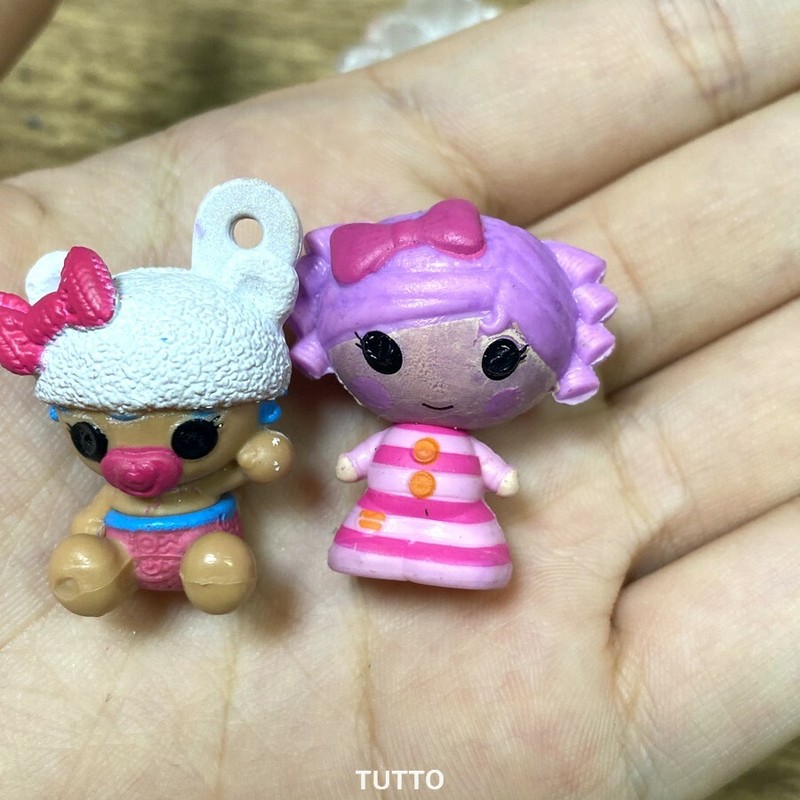 Random 10PCS Lalaloopsy Dolls Mini Tinies Figure Cake Topper Doll Toy -No Repeat