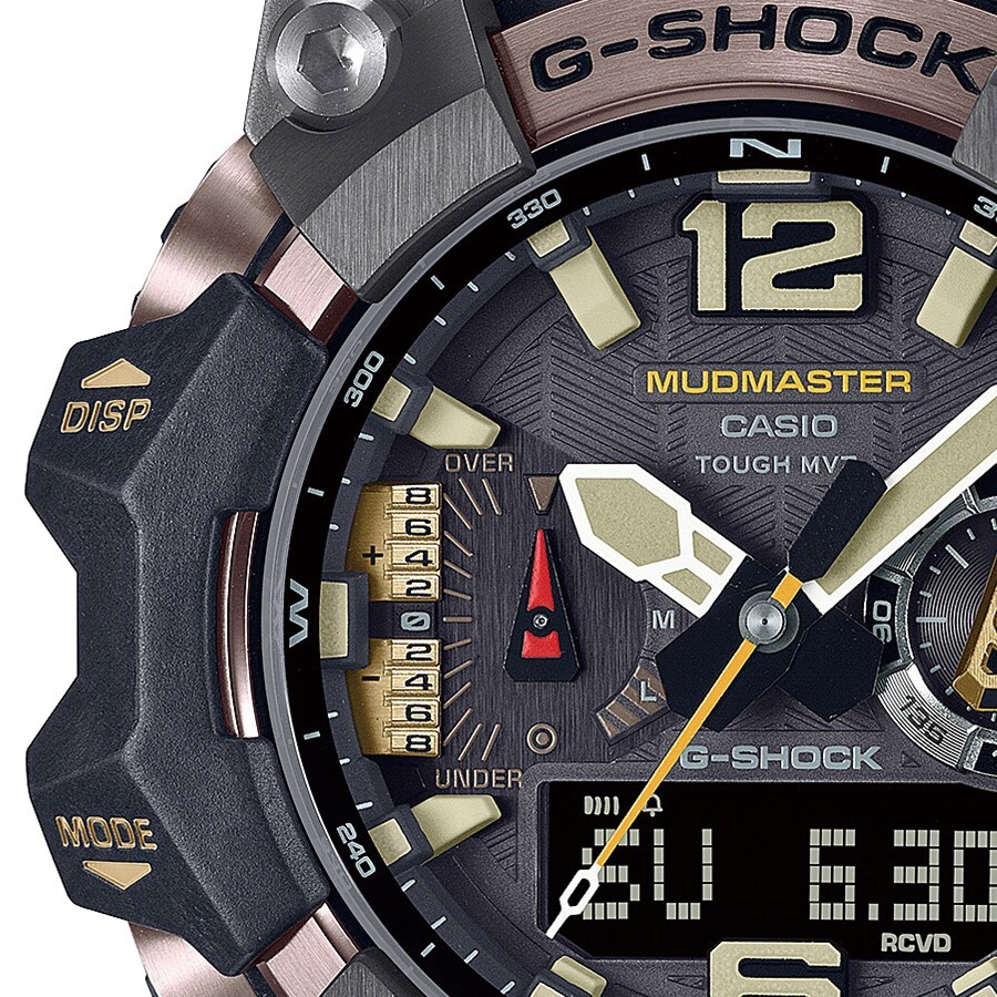 Pre-owned Casio Gwg-b1000-1a4jf Master Of Mudmaster Watch Limited-production Triple Sensor