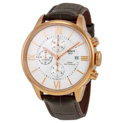 Серебряные мужские часы Tissot Chemin Des Tourelles - T099.427.36.038.00