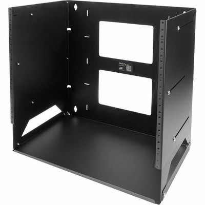 StarTech 8U Wall-Mount Server Rack with Built-in Shelf - Solid Steel