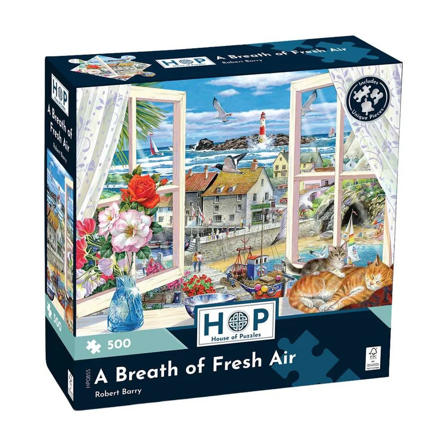 House Of Puzzles A Breath Of Fresh Air 500 Piece Jigsaw Puzzle Toys HP0855