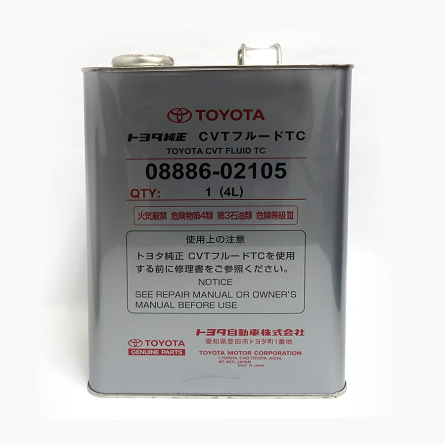 tori05875618出品 OEM Genuine Toyota Super CVT TC Transmission Fluid 4 Liters
