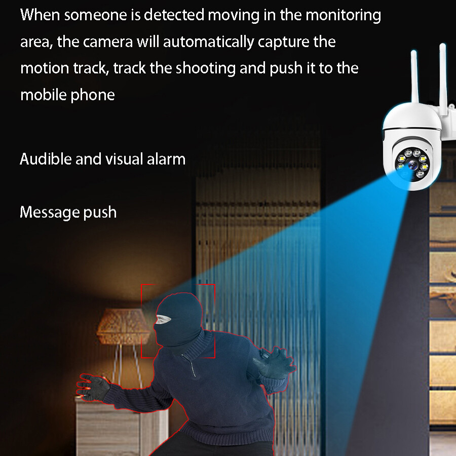 4x Wireless 5G WiFi Security Camera System Smart outdoor Night Vision Cam 1080P