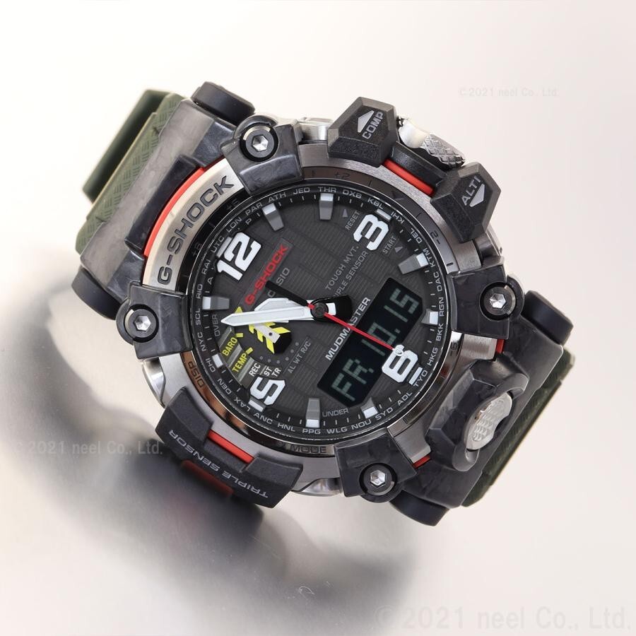 Pre-owned Casio G-shock Men's Black Watch - Gwg-2000-1a3jf
