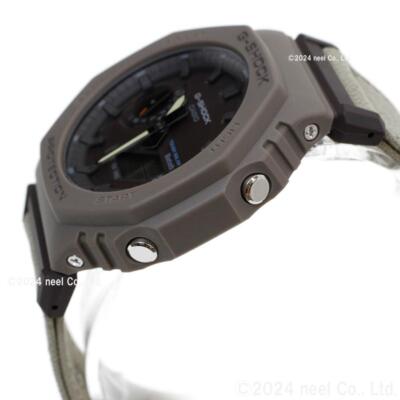 Pre-owned Casio G-shock Ga-b2100ct-5ajf Food Textile Truecotton Analog Digital Men Watch
