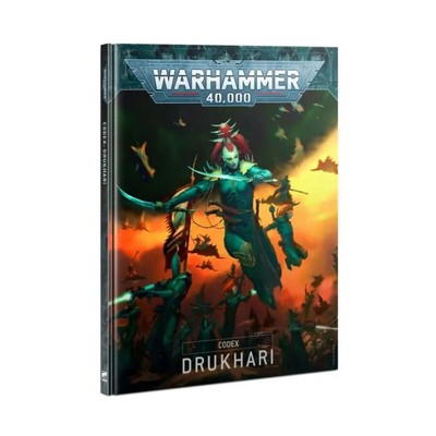 Warhammer 40K Drukhari 9-е издание Codex Games Workshop