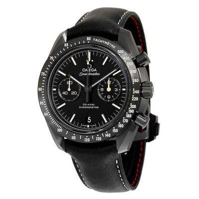 Omega Speedmaster Moonwatch Pitch Black DARK SIDE OF THE MOON Хронограф