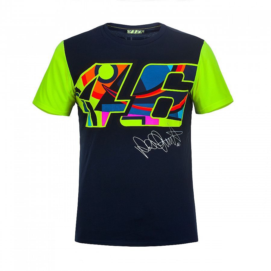 Tシャツ・カットソー VALENTINO T-SHIRTS Official Valentino Rossi VR46 Blue T'Shirt - VRMTS 260102 | eBay