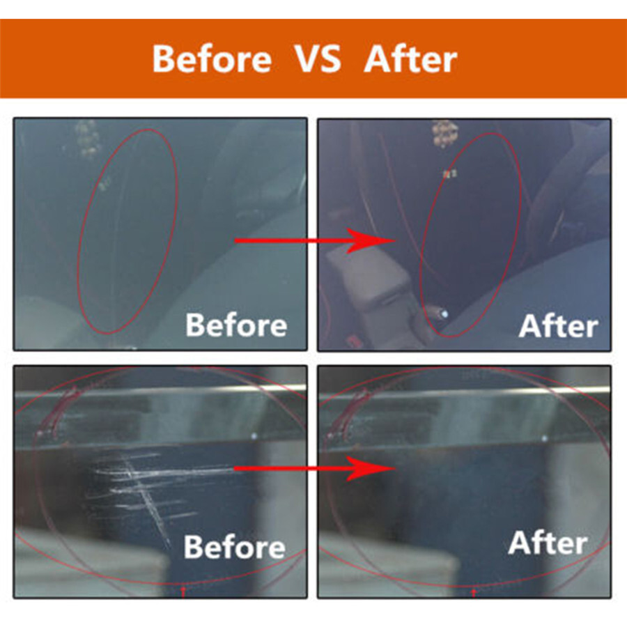 20x Car Windshield Scratch Remover Cerium Oxide Powder Glass Polishing Tool Kits