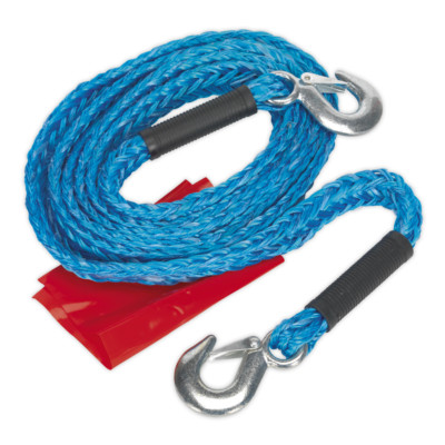 Sealey TH2002 Tow Rope 2000kg Rolling Load Capacity 
