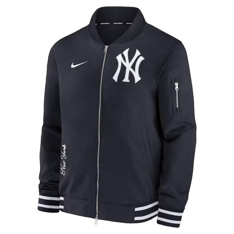 New York Yankees Nike Authentic Collection Full-Zip Bomber