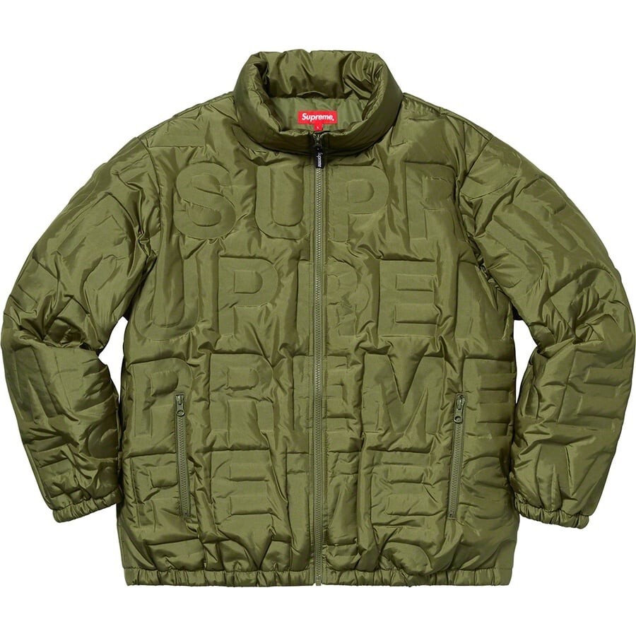 Supreme Bonded Logo Down Jacket Size small ss 19 Brand New w