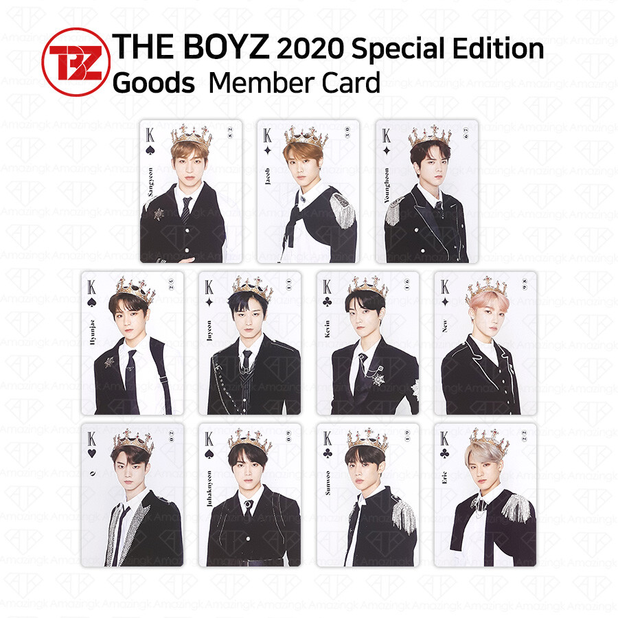 THE BOYZ 2020 Special Edition Playing Cards Photocard Hyunjae