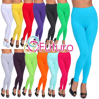 Full Length High Waist Leggings Genuine Cotton and Lycra All