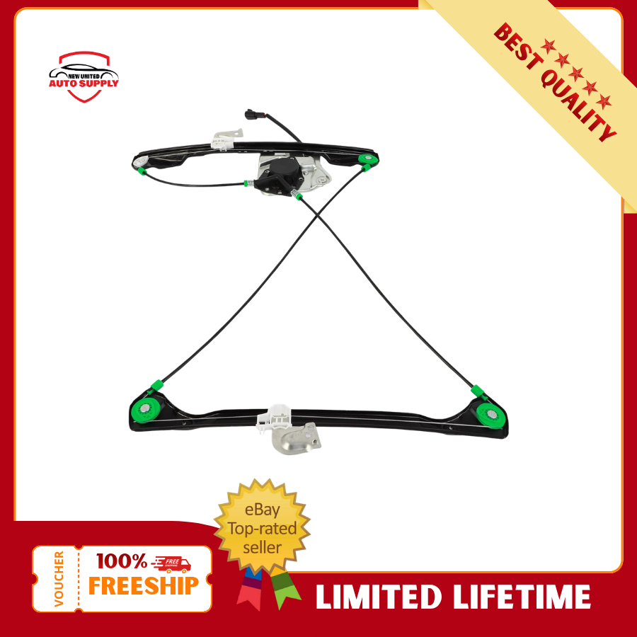 741-641 Front Left Window Regulator w/ Motor for 99-05 Grand Am Alero