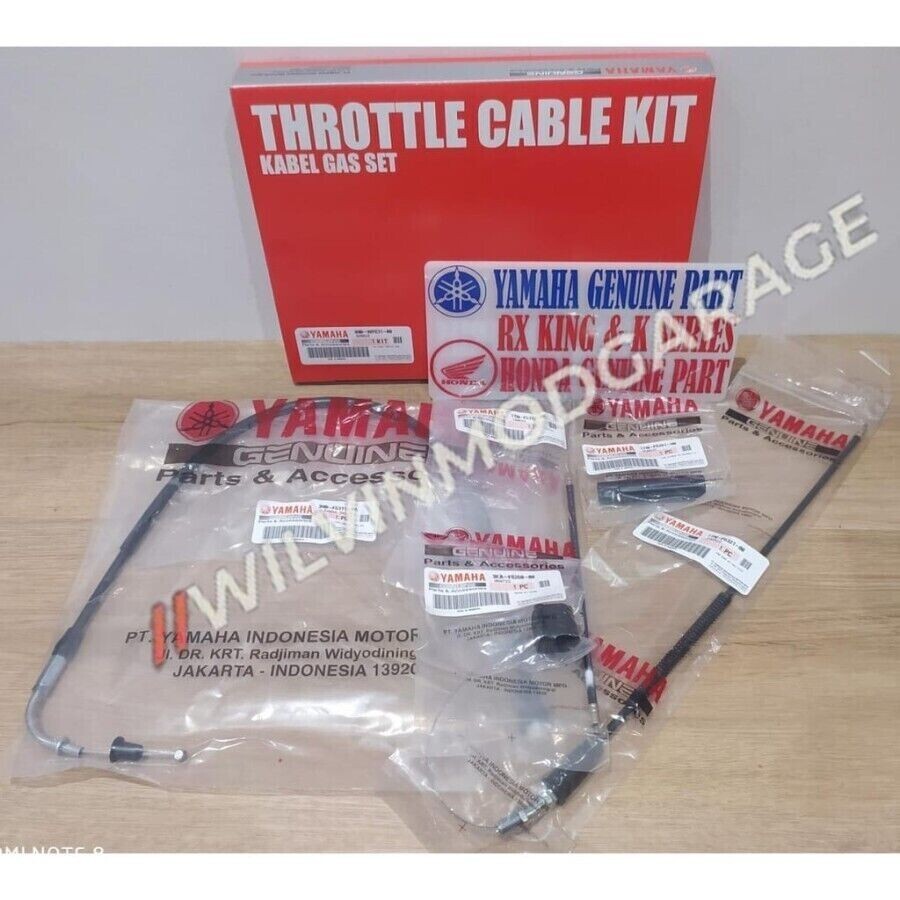 Genuine Parts Yamaha OLD RXS 1996-1999 Throttle Cable kit 1 SET 3HB-WF631-00
