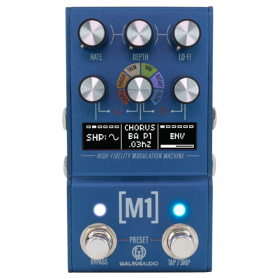 Walrus Audio Mako Series MKII M1 High-Fidelity Modulation Machine Guitar Pedal
