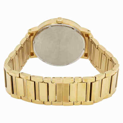 Pre-owned Bulova Diamond Gold Dial Men's Watch 97d115
